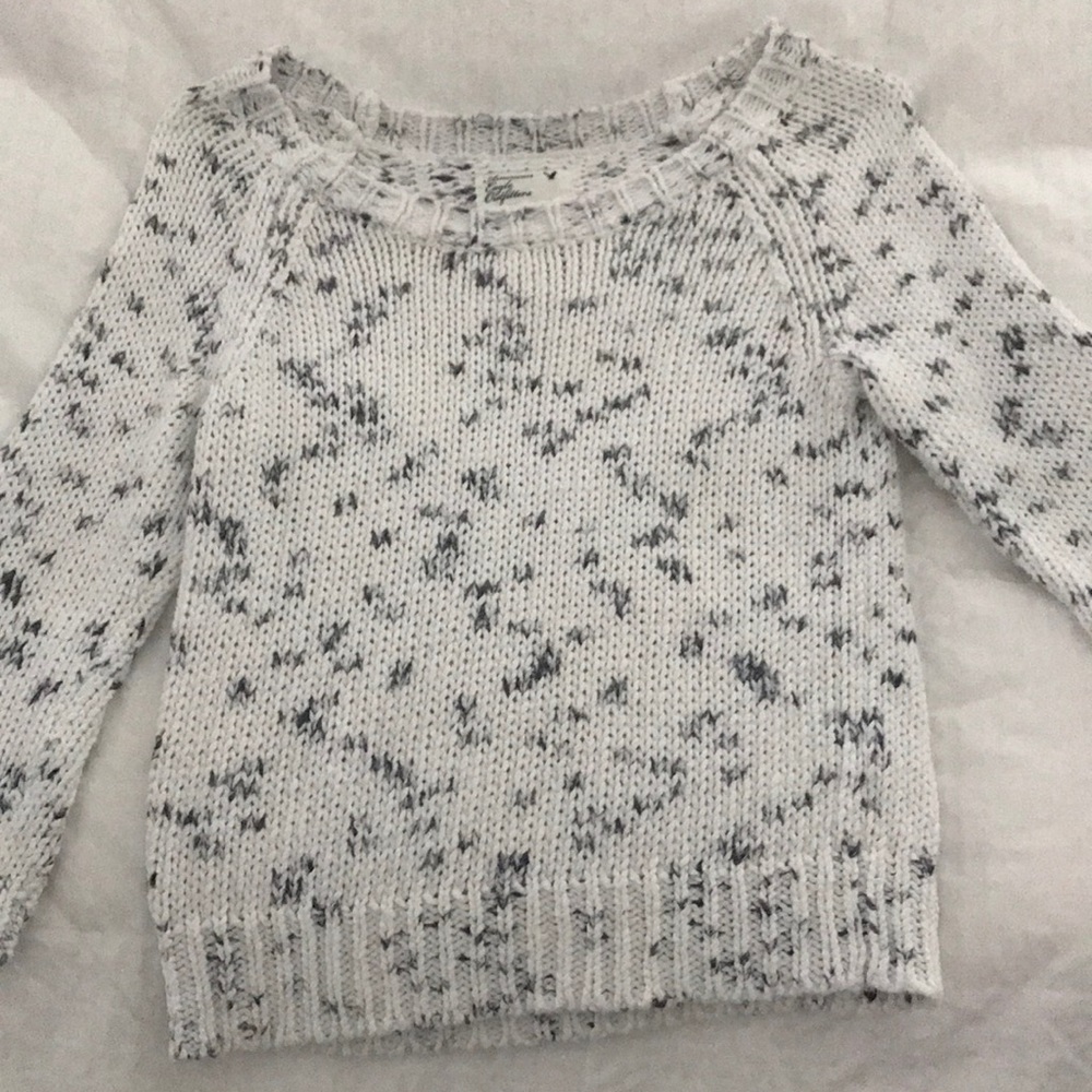 American Eagle crop sweater